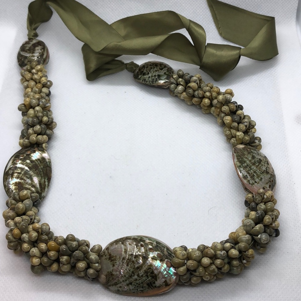 Boutique SeaShell Mother of Peal Necklace